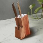 Sheesham Wood Knife Stand